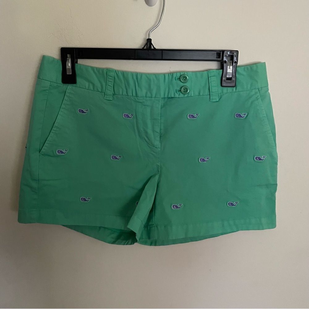 Vineyard Vines Embroidered Washed Dayboat Short